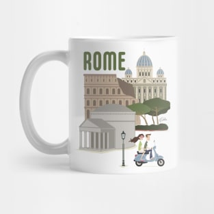 Romin' around Rome Mug